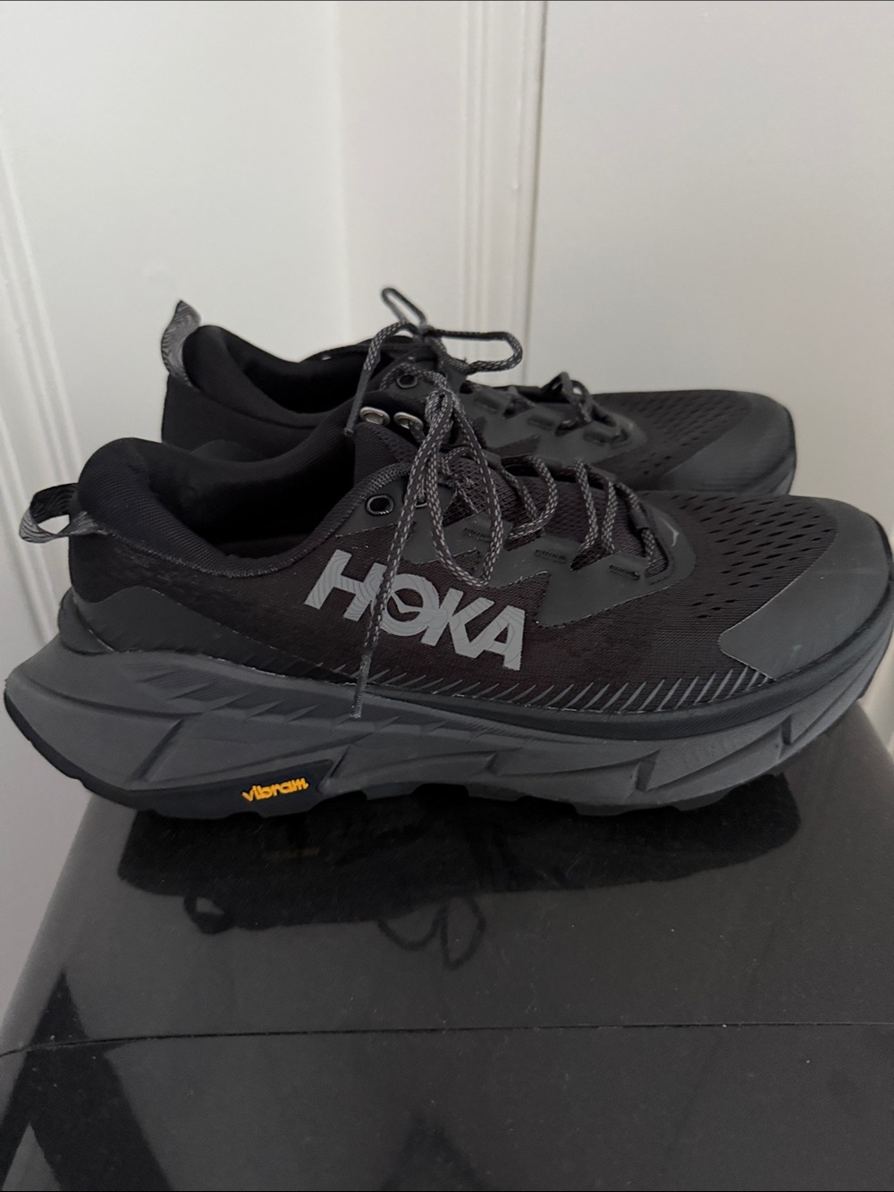 Hoka Black Athletic Running Shoes